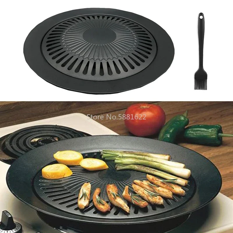 Korean Bbq Grill - Churrasqueira Portátil Coreana Sem Fumaça para