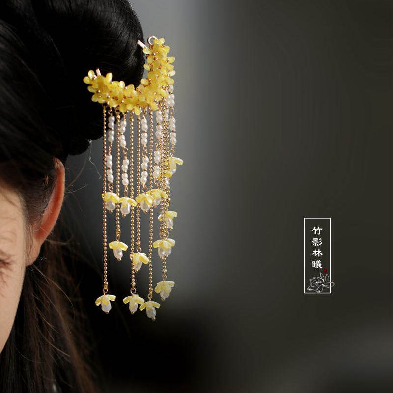 Hanbok Hair Pin - Grampo de Cabelo Osmanthus Estilo Antigo