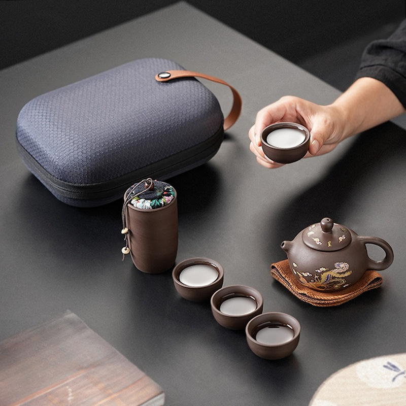 Korean Tea Set - Conjunto de Chá de Viagem em