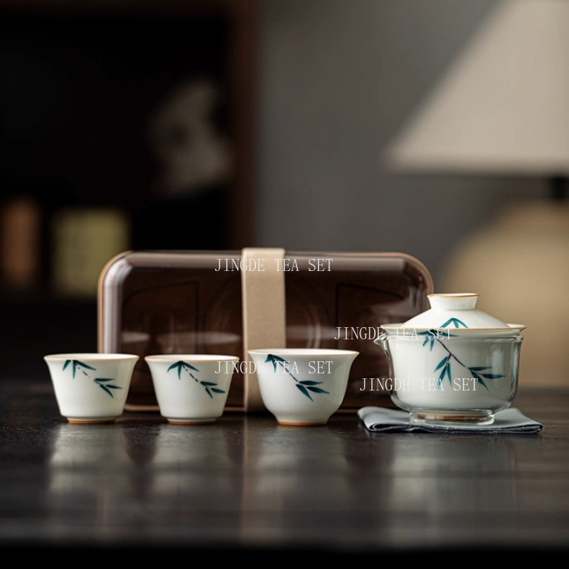 Korean Tea Set - Conjunto de bule de chá e