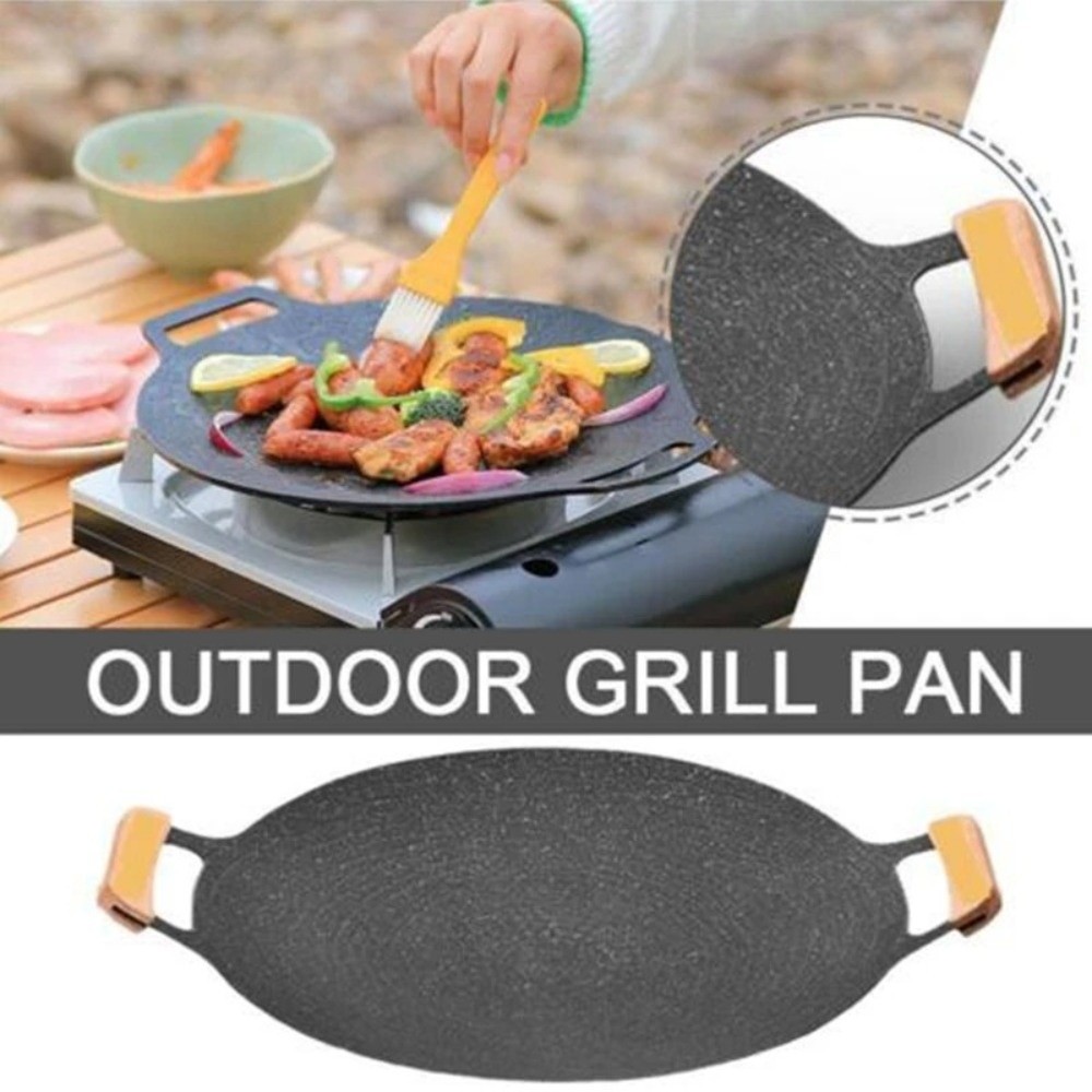 Korean Bbq Grill - Chapa de Churrasco Coreana de 30/32/34/36/38cm