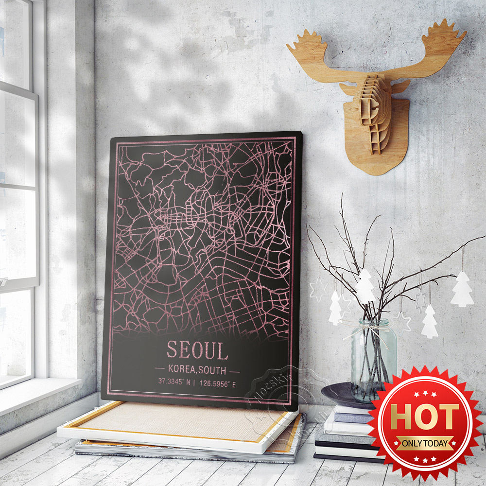 South Korea Lifestyle - Seoul coreia do sul mapa da