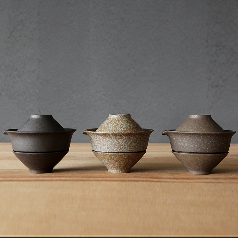 Korean Tea Set - Chaleira de Cerâmica Japonesa com Conjunto