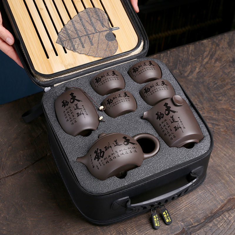 Korean Tea Set - Conjunto de Chá Cerâmico Portátil, Tradicional