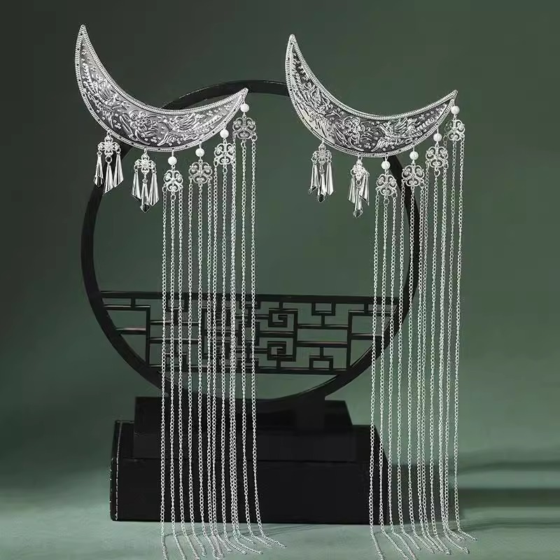 1pc acessórios hanfu longo bor - Hanbok Hair Pin avaliação e preço