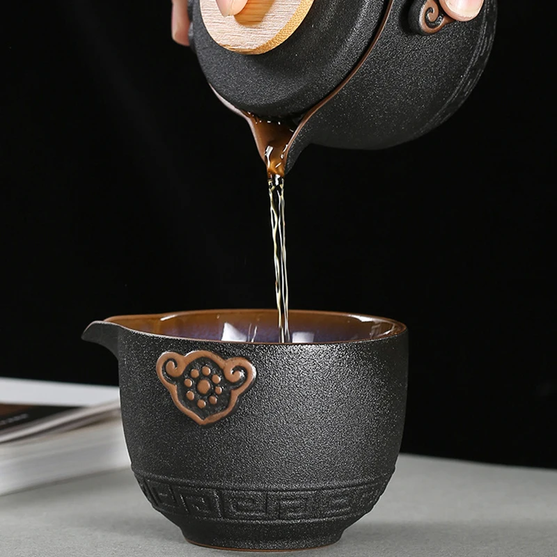 Portátil de alta qualidade chá - Korean Tea Set avaliação e preço