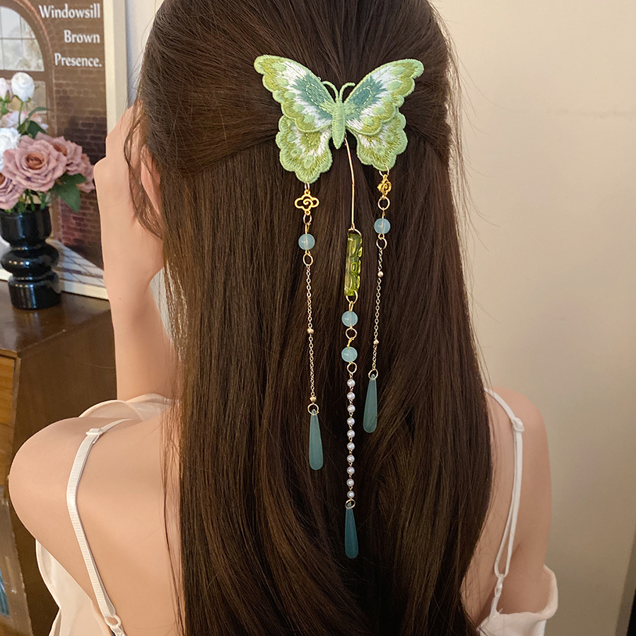Presilhas de Cabelo Borboleta  - Hanbok Hair Pin avaliação e preço