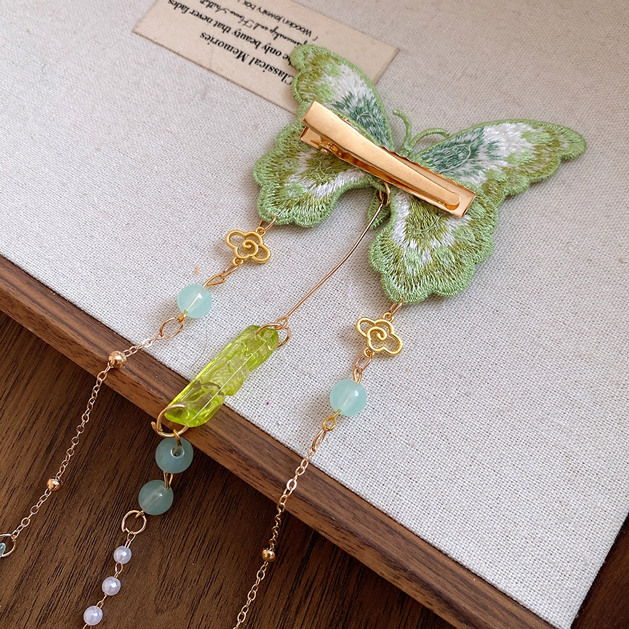 Presilhas de Cabelo Borboleta  - Hanbok Hair Pin avaliação e preço