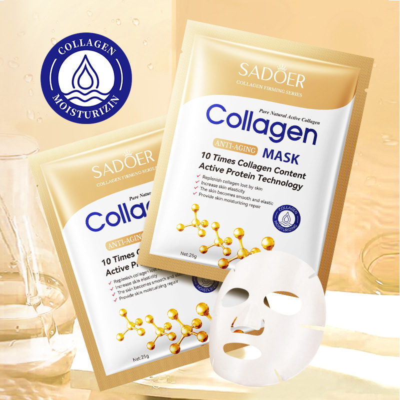 10 pçs anti-rugas colágeno más - Sheet Mask Collagen avaliação e preço
