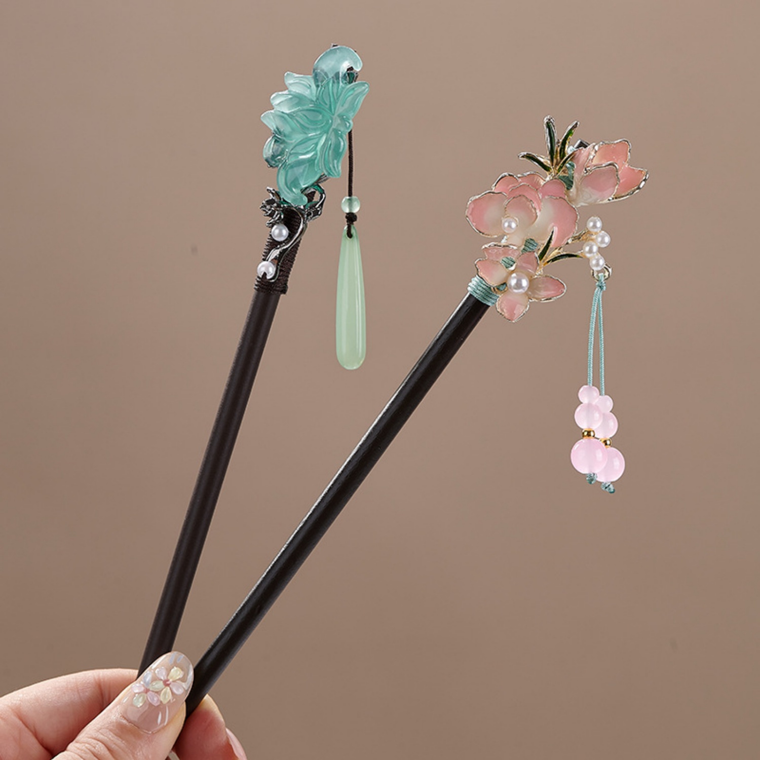 Grampo de Cabelo Vintage Flora - Hanbok Hair Pin avaliação e preço