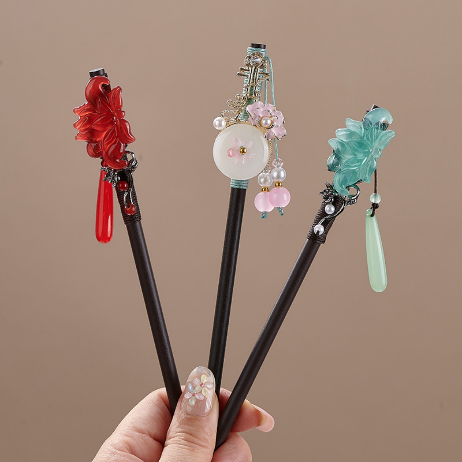 Grampo de Cabelo Vintage Flora - Hanbok Hair Pin avaliação e preço