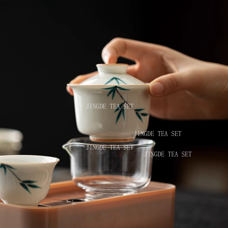 Conjunto de bule de chá e xíca - Korean Tea Set avaliação e preço