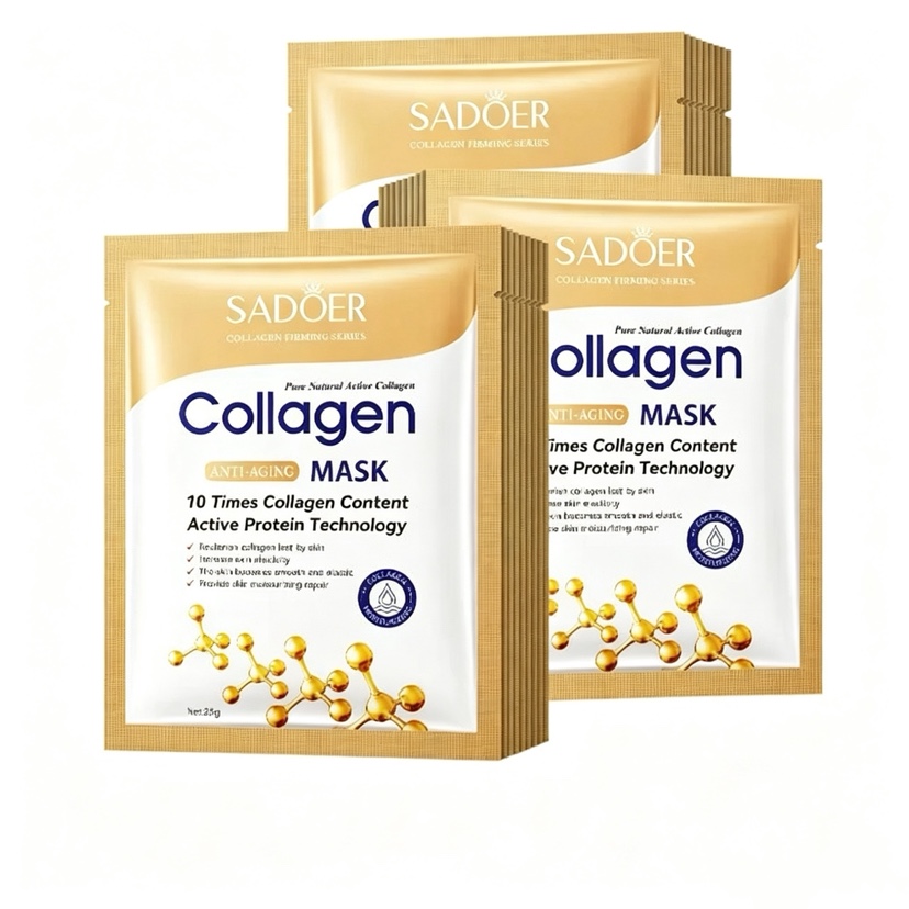 Máscara Facial Coreana de Colá - Sheet Mask Collagen avaliação e preço