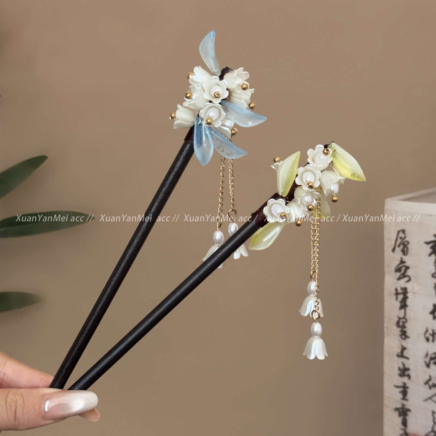 Grampo de Cabelo Tradicional E - Hanbok Hair Pin avaliação e preço