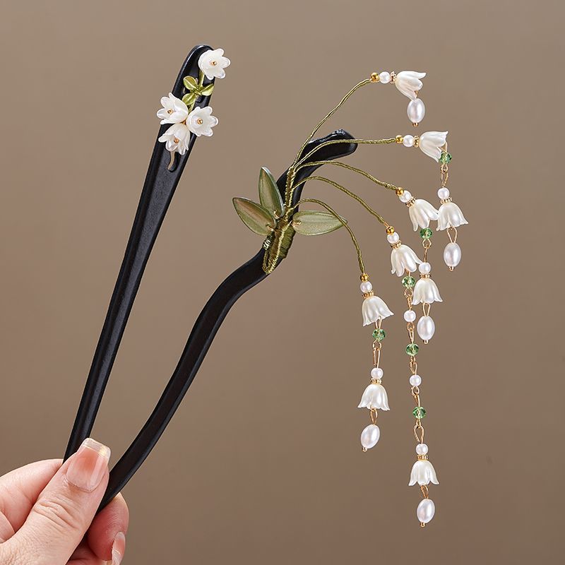 Grampo de Cabelo Lírio do Vale - Hanbok Hair Pin avaliação e preço