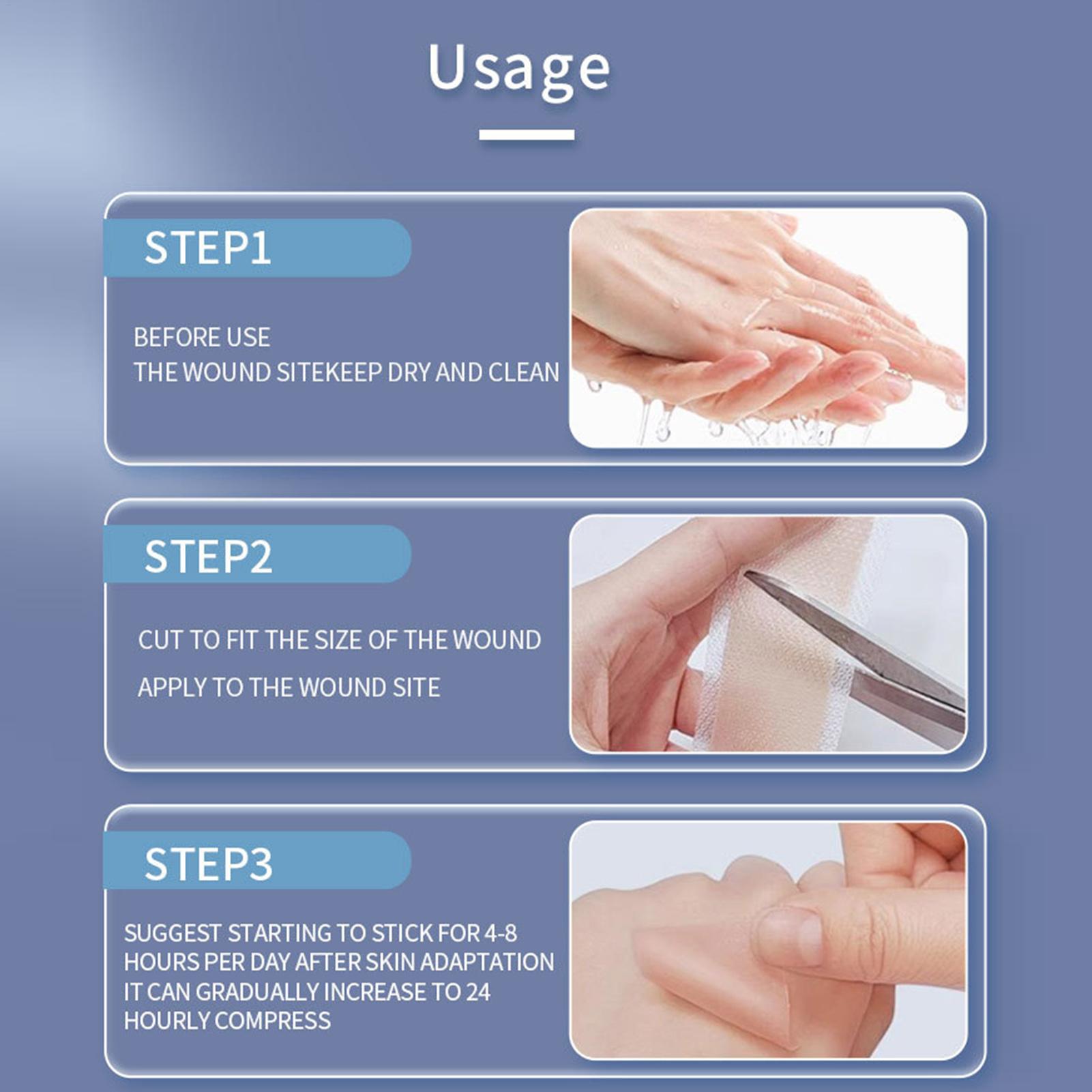 1 Rolo de Adesivos de Silicone - Sheet Mask Collagen avaliação e preço